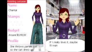 Style Savvy Gameplay 1 Working with Grace [upl. by Odnalor]