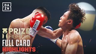 FULL CARD HIGHLIGHTS  Riku Kunimoto vs Eiki Kani II Matchroom Prizefighter [upl. by Tawsha499]