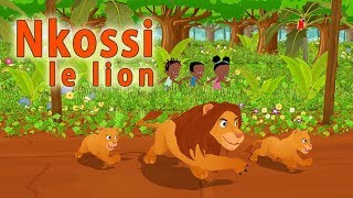 Nkossi le lion  Comptine congolaise pour enfant avec paroles [upl. by Khai]