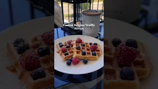 Belgian Waffles wafflesrecipe waffles belgianwaffle belgianwafflesl ArtandCookwithZia12 [upl. by Eelrac]