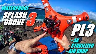 SPLASHDRONE 3 PL3 Air Drop Review  Waterproof Payload Release with Stabilization and 4K Camera 😍😍 [upl. by Eeralih]