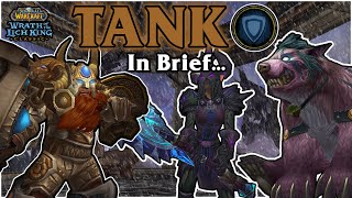 TANKS In Wrath Classic  In Brief [upl. by Assilev475]