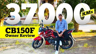 Honda CB150F Owner Review  37000 kms done  Pros amp Cons [upl. by Flessel]