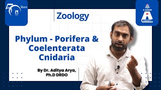 Phylum  Porifera and CoelenterataCnidaria  Zoology  S Chand Academy [upl. by Akilat]