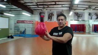 How To Use The Maize Bag for Boxing or StreetFighting [upl. by Eldredge]