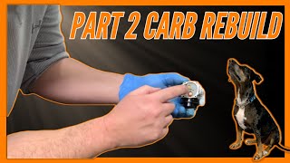 Homelite XL chainsaw part 2 How to rebuild the carburetor [upl. by Satterlee1]