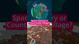 Space Factory in Star Birds or Countryside Village in Dorfromantik Both of course indiegame [upl. by Winer]