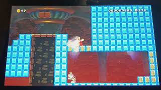 W4Castle Lemmys Freezy Castle by King Ngyes 🍄 Super Mario Maker 2 😉 Gameplay [upl. by Aligna]