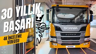 Scanianın Türkiyede ki 30 Yıllık Başarısı Galataportta Sergileniyor [upl. by Yenwat]