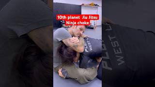 10th Planet jiu jitsu ninja choke from a failed triangle 10thplanetjiujitsu sports bjj [upl. by Annohsat]