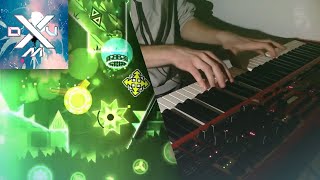 Xomu amp Amidst  Pagoda ON PIANO Verdant Landscape Song geometrydash [upl. by Imoyn756]