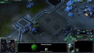 StarCraft 2  T 4 Barracks Marine Push  Strategy [upl. by Reace]