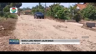 Jalan rusak di Lampung utara dan Bandar Lampung [upl. by Jami]