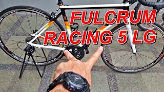 Review singkat wheelset Fulcrum Racing 5 LG  Upgrade Strattos S3 [upl. by Marvella]