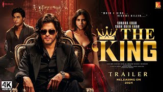 The King  First Look Teaser Trailer  Shah Rukh Khan Suhana Khan Aryan Khan  Sujoy Ghosh 2024 [upl. by Haas]