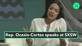 AOC quotModerate Isnt a Valid Political Stancequot [upl. by Yrol]