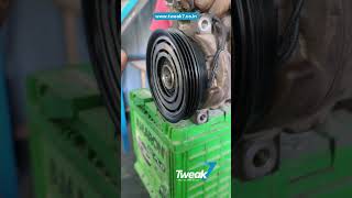 Car AC Working  Compressor Clutch Working  Tweak7 [upl. by Yregerg]