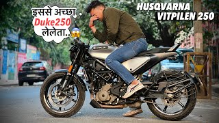 Husqvarna Vitpilen 250 Ownership review॥सच्चाई हज़म नहीं होती😱 [upl. by Hanikas]