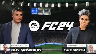 New Commentators Guy Mowbray and Sue Smith  FC Mobile  FC 25 Tactics [upl. by Marlea]