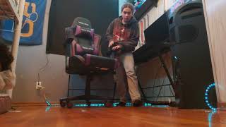 Gtracing Gaming chair with Bluetooth speakers [upl. by Lezlie705]