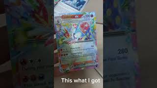 Mở 1 pack pokemon tcg Stellar Crown [upl. by Lewap]