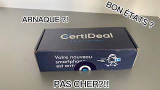 J’ACHÈTE UN TÉLÉPHONE RECONDITIONNÉ CHEZ CERTIDEAL [upl. by Elfrieda]