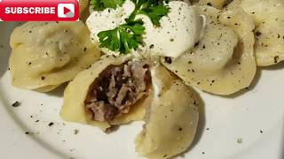 Russian pelmeni  lutong bahay  simple cooking [upl. by Otilegna]