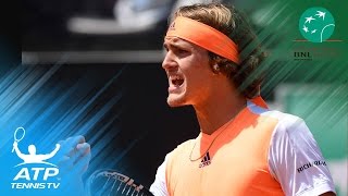 Thiem beats Nadal Zverev amp Raonic also into semifinals  Rome 2017 Highlights Day 6 [upl. by Daffi]