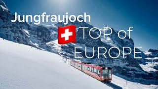 Jungfraujoch  Incredible Views at the Top of Europe 🚠❄️Travel Guide  Summer in Switzerland 🇨🇭 [upl. by Modeste]