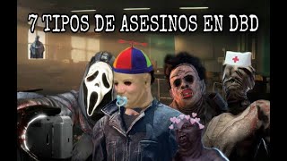 7 tipos de asesinos en Dead by daylight [upl. by Rebhun746]