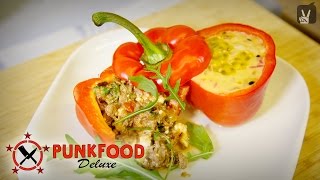 Gefüllte Paprika Lieblingsessen bei Punkfood Deluxe [upl. by Corrinne]