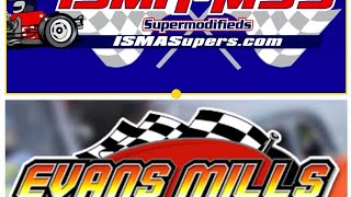 ISMAMSS Supermodifieds at Evans Mills Friday night heat races [upl. by Atiuqad849]