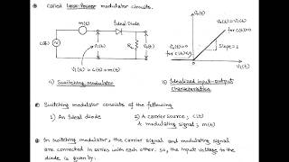 LECT6  GENERATION OF AMDSBFC [upl. by Kira]