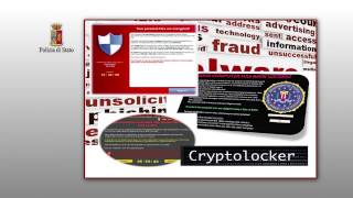 Web arriva il virus cryptolocker Allarme della polizia postale [upl. by Elolcin]