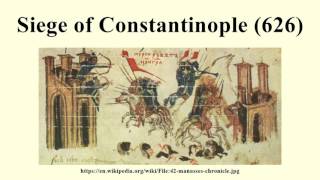 Siege of Constantinople 626 [upl. by Easton]