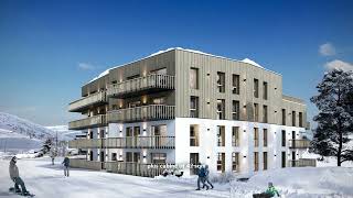 New skiin skiout residence in Tignes Le Lavachet [upl. by Ilka]