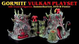 Gormiti ® Vulkan Playset mit 2 Figuren Sammelkarten DVD amp Poster  Unboxing amp Review [upl. by Noivaz]