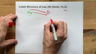 Lewis Structure of Fe2O3 Iron III Oxide [upl. by Atiuqehc351]