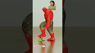 Green hawk versus red hulk trending animation hulk animation [upl. by Raffarty]