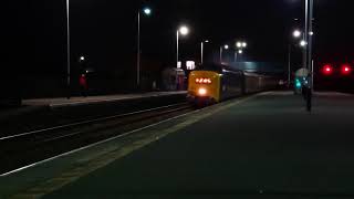 D9009 ALYCIDON roars through Church Fenton working The Deltic Deviator 30092018 [upl. by Merlin]