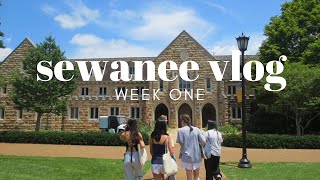 SEWANEE VLOG WEEK 1  summer 2023 [upl. by Eiramanna]