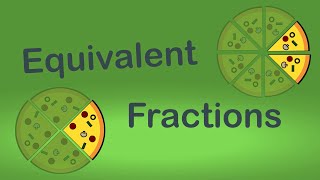 Equivalent Fractions  Maths  EasyTeaching [upl. by Nelehyram834]