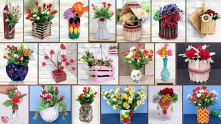 20 Quick Easy DIY Flower Pot Ideas [upl. by Aihtnic174]