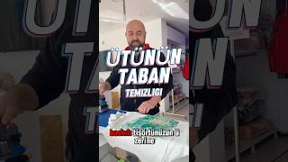 Ütünün taban temizliği püfnoktaları temizlik pratikbilgiler pratikbilgiler ütü [upl. by Clovis]