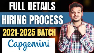 Capgemini Hiring Process  Exam Pattern  Syllabus  Assessment  Role Interview  Capgemini Hiring [upl. by Yznil897]