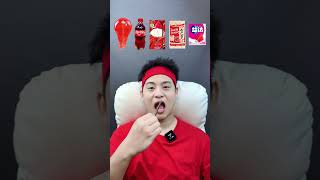 Immersive eating of Red food Immersive eating of snacks Decompression Extremely comfortable mukbang [upl. by Meekar]