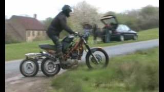 InLine Three Wheel Motorcycle [upl. by Aivatnwahs]