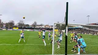 Harrogate Town v Morecambe [upl. by Godewyn]