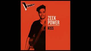 Season 8 The Voice Australia Zeek Power quotKissquot Studio Version [upl. by Brana]