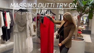 MASSIMO DUTTI TRY ON HAUL [upl. by Rothenberg]